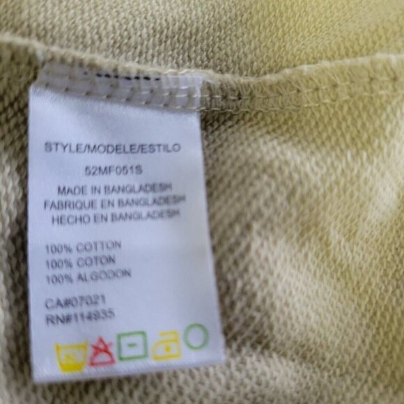 Hedge Conscious Cotton Henley Sweatshirt Men's.  Size Small.  New With T… - Picture 7 of 9